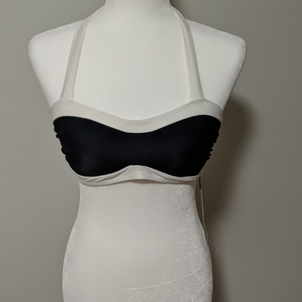 Black and White bikini, new with tags